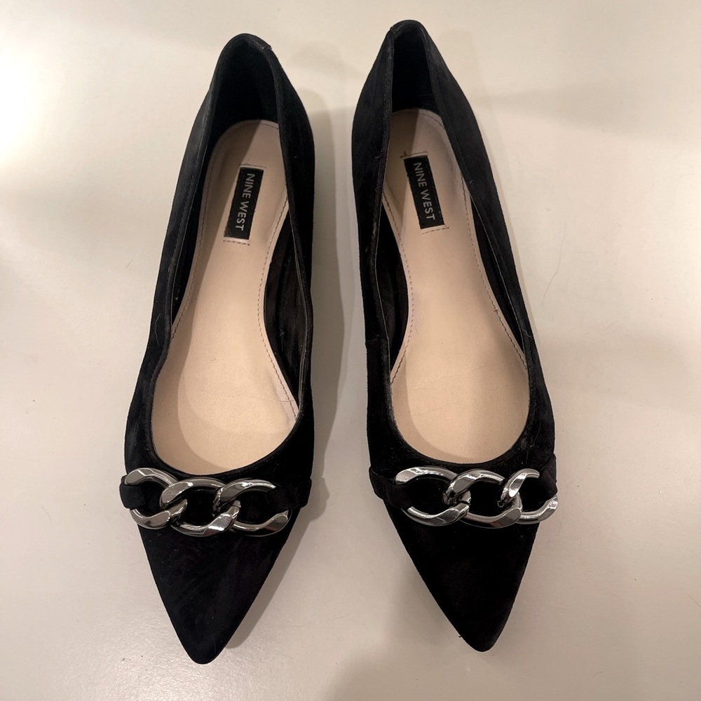 Nine West Brinks Pointy Toe Flats